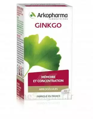 Arkogelules Ginkgo Gél Fl/45 à VILLENAVE D'ORNON