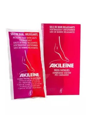 Akileine Soins Rouges Sels De Bain DÉlassant 2sach/150g à VILLENAVE D'ORNON