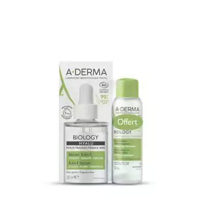 Aderma Biology Hyalu Sérum 3 En 1 Fl Pipette/30ml+eau Micellaire à VILLENAVE D'ORNON