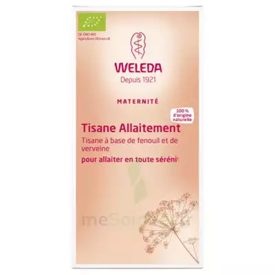 Weleda Tisane Allaitement Fenouil Verveine 20 Sachets/2g à VILLENAVE D'ORNON