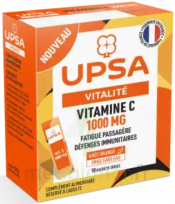 Upsa Vitamine C 1000 Poudre 10 Sachets à VILLENAVE D'ORNON